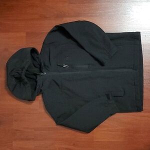 Boys' Snozu Performance, Water Resistant Black Jacket, Size 5/6